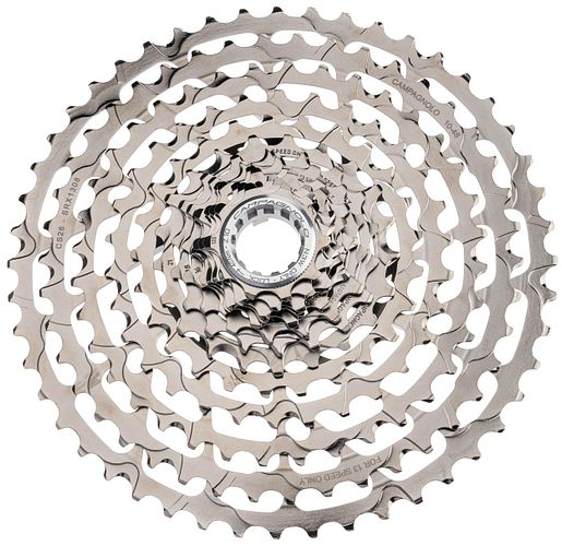 Campagnolo Kassette Super Record WRL 13S silber 10-11-12-13-14-16-18-21-25-30-36-42-48 Z