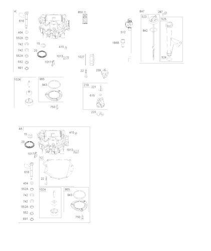Husqvarna Motoren & Getriebe BRIGGS & STRATTON ENGINES (For US, AU and NZ only), 44R6770004G1, 2019-09