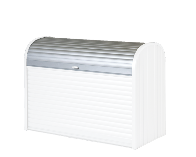 Biohort Deckel vormontiert für Geräteschrank Rolladenbox Storemax Gr. 160 silber-metallic XS306320