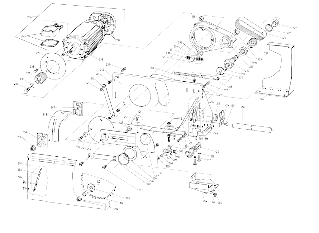 Explosionszeichnung Ersatzteile