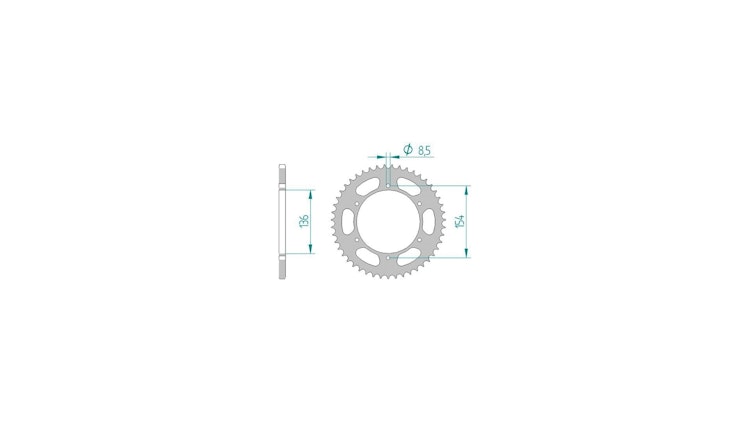 Afam Kettenrad 92503