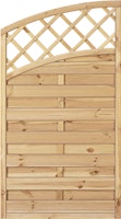 T&J MAXI DOPPELBOGEN 1 Lamellenzaun 90 x 160/140 cm
