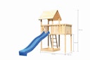 Vorschaubild Akubi Kinderspielturm Lotti inkl. Anbauplattform und Rutsche