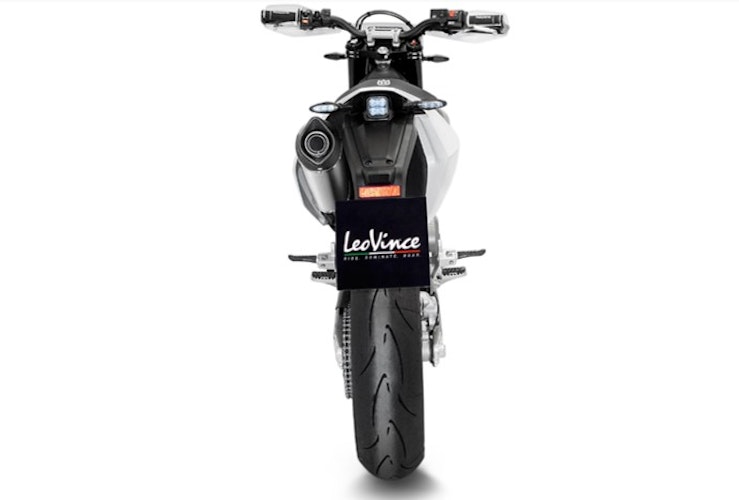 LeoVince SLIP-ON Edelstahl SBK LV ONE EVO für HUSQVARNA 701 SUPERMOTO / ENDURO / ENDURO LR mit Katalysator