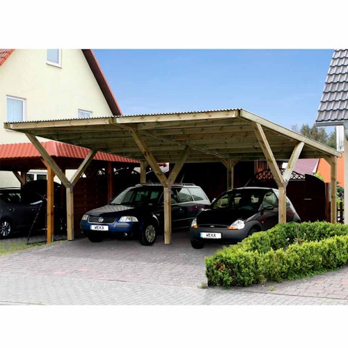 Weka Y-Doppelcarport 612