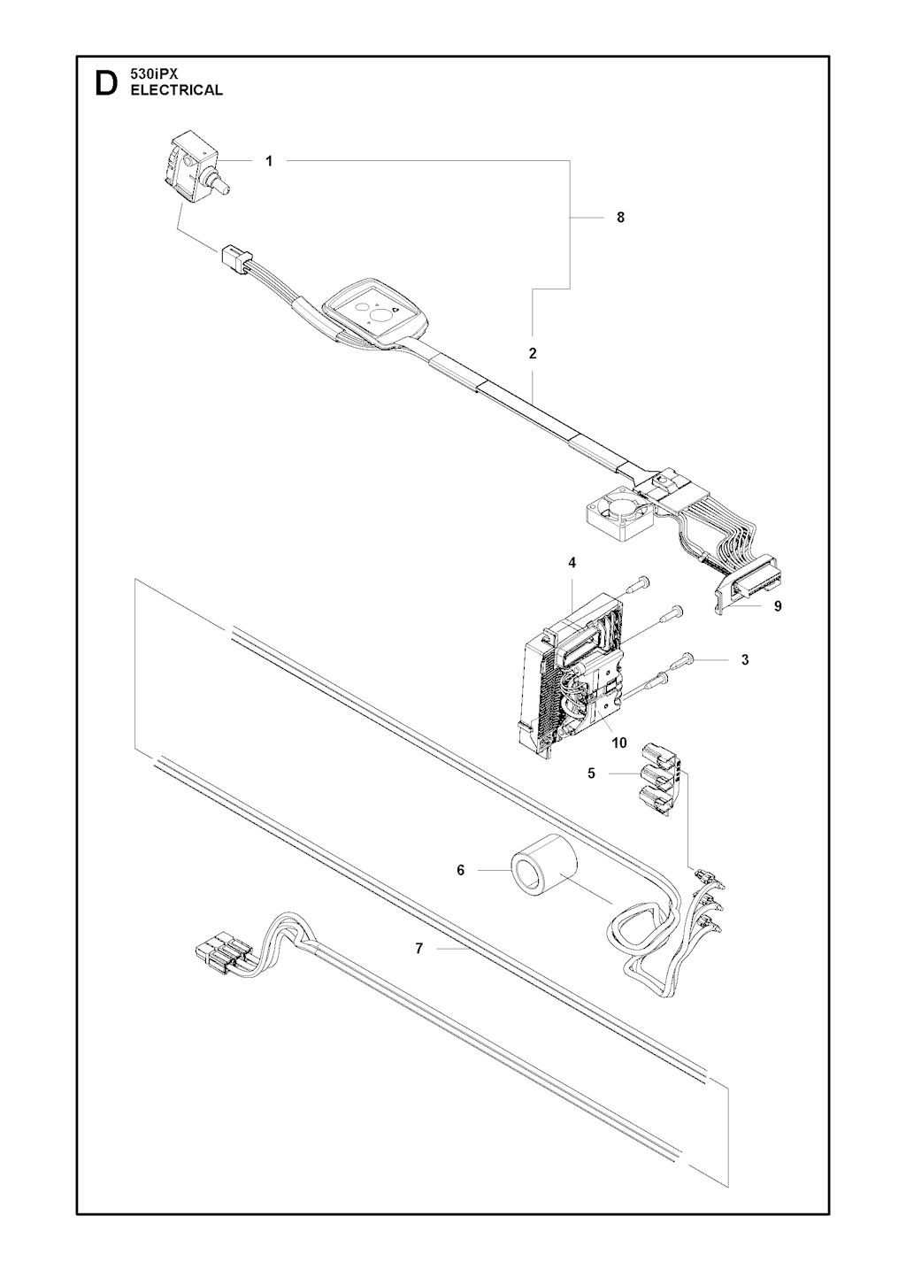 Explosionszeichnung Ersatzteile