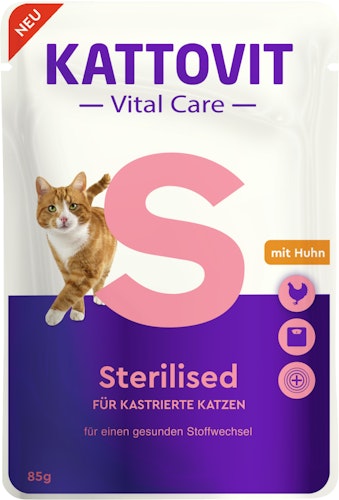 KATTOVIT Vital Care 85 Gramm Diätfutter