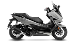 LeoVince SLIP-ON Edelstahl SBK NERO für HONDA FORZA 350 mit Katalysator