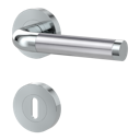 Vorschaubild Griffwerk Türgriff SIMONA Schraubrosette- Chrom/Edelstahl