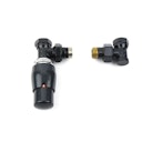 Vorschaubild Ximax Thermostat-Set ELEGANT Eckform anthrazit