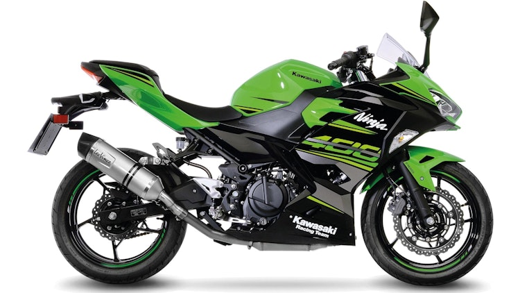 LeoVince SLIP-ON Edelstahl SBK LV ONE EVO für KAWASAKI NINJA 400/Z 400