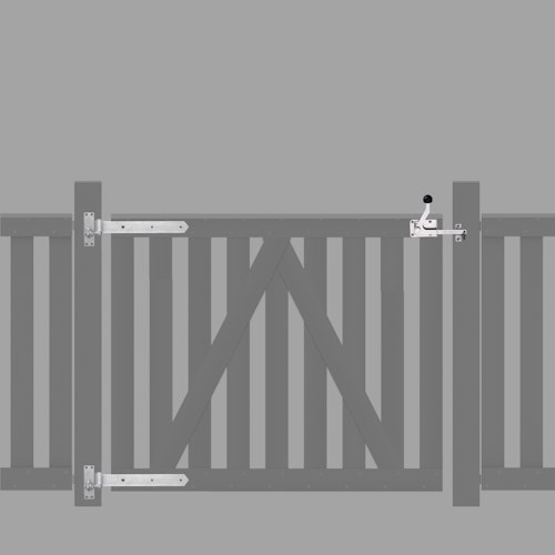 TraumGarten Raja Einzeltor Beschlagsatz