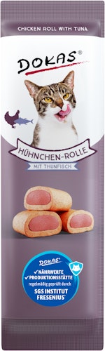 DOKAS Rolle Katzensnack