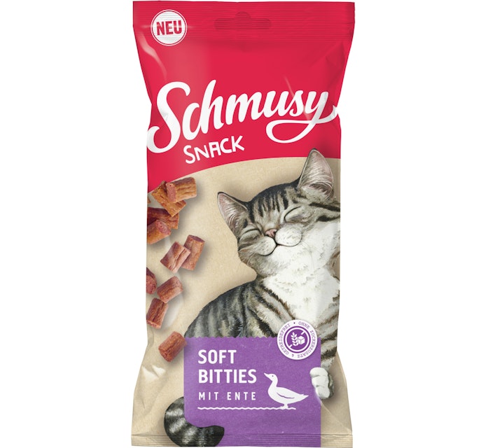 SCHMUSY Soft Bitties 60 Gramm KatzensnackVorschaubild