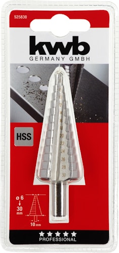 kwb Stufenbohrer HSS 6-30 mm SB 525830