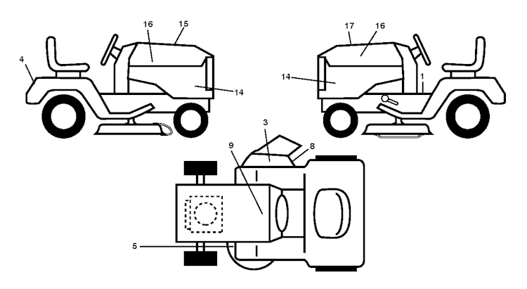 Husqvarna Gartentraktoren LGT2654, 96045004700, 2013-08