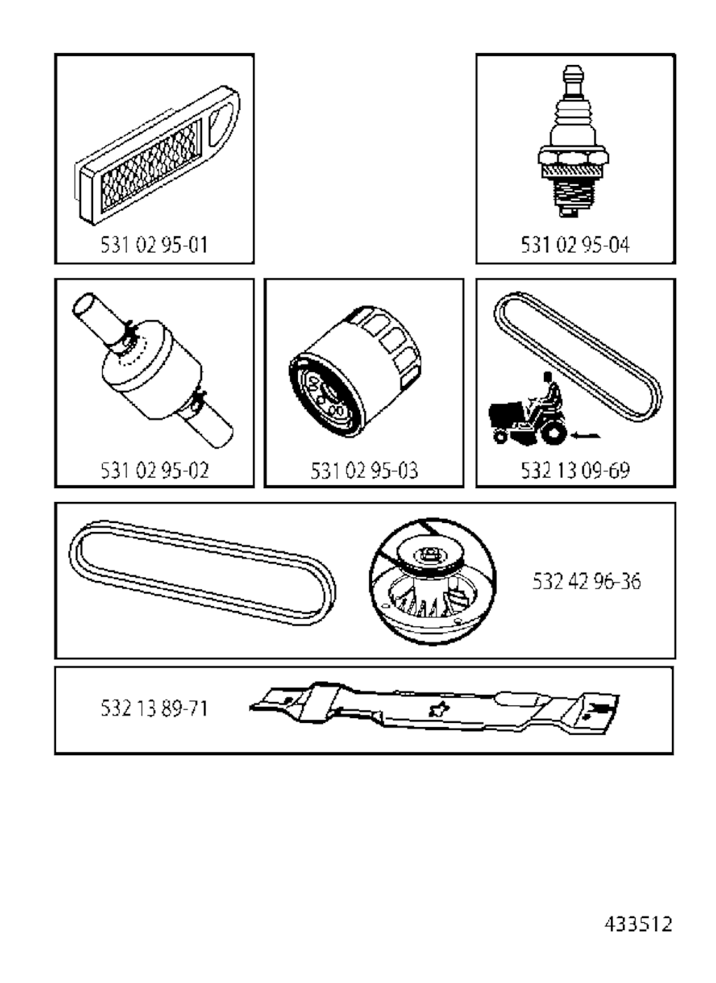 Explosionszeichnung Ersatzteile