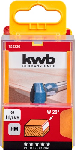 kwb Kantenfräser HM 11,7 mm SB-Box 755220