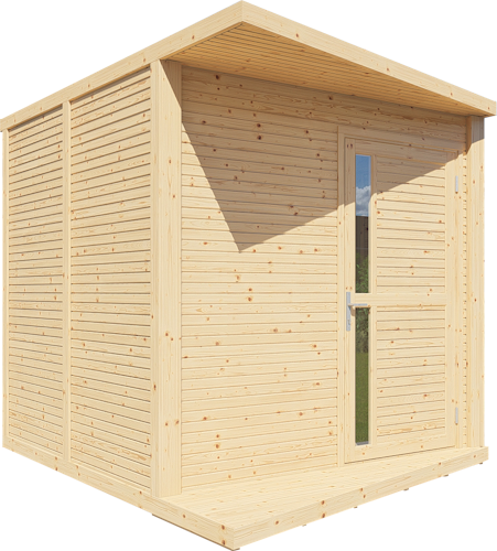 Bertilo Gartenhaus Concept - 18 mm