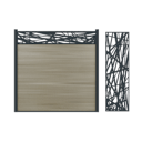 Vorschaubild Fiberdeck BOSTON Kollektion FANTASY Dekorgitter HERA