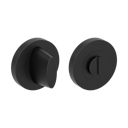 Vorschaubild Griffwerk Rosettenpaar rund GK4 -Graphitschwarz Schraubtechnik -WC