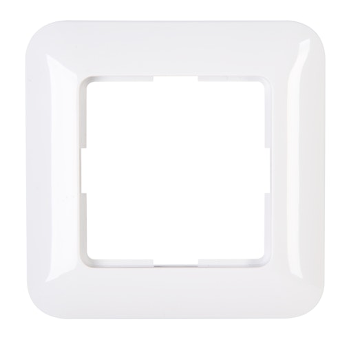 Kopp Abdeckrahmen CADIZ 1-fach arktis-weiß