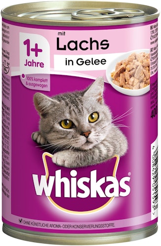 Whiskas 1+ in Gelee 400 Gramm Katzennassfutter