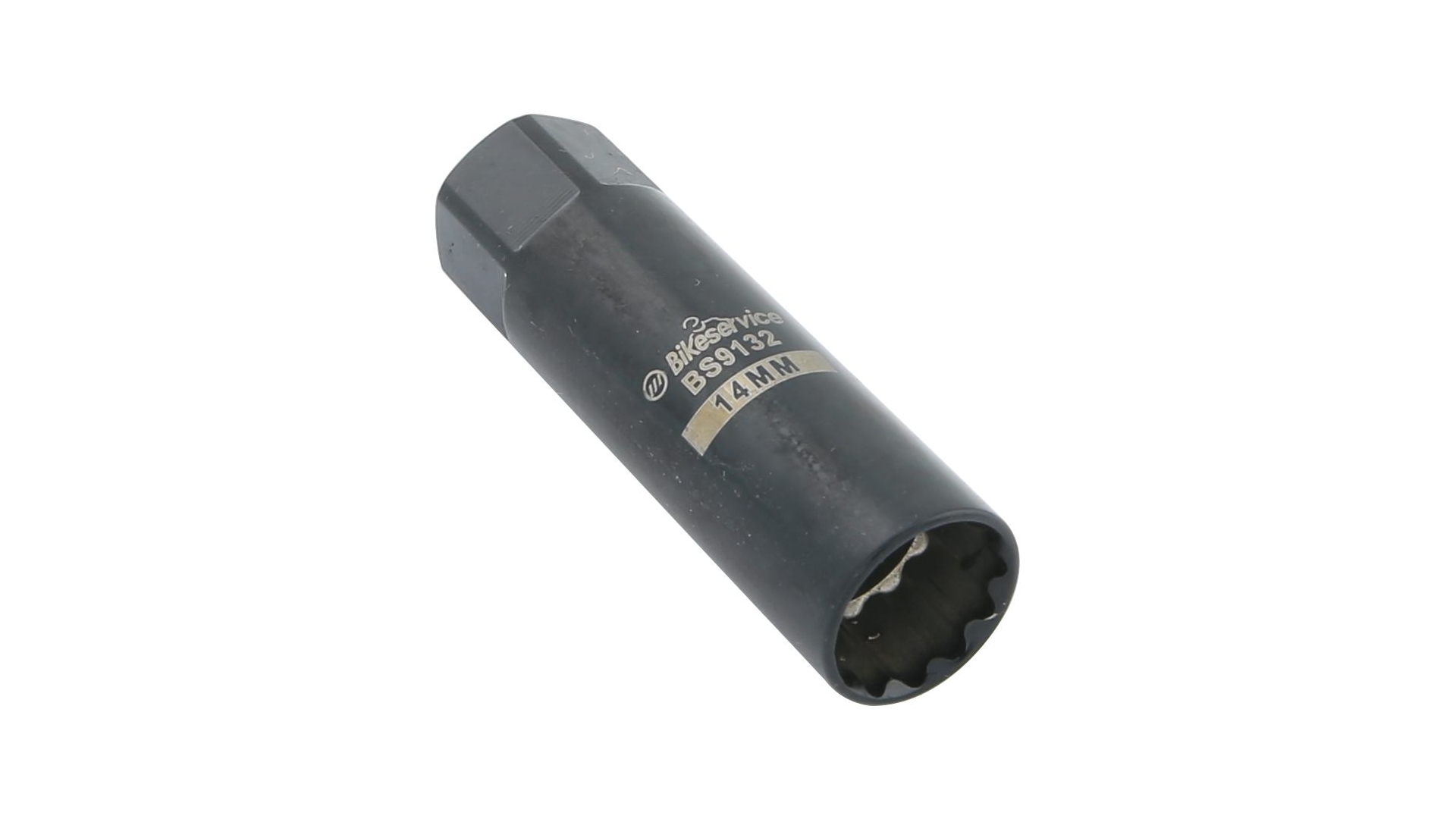 Bikeservice Steckschlüsseleinsatz Extra Thin 14 mm, Bi-Hex 12-kant