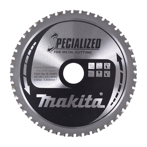 Makita SPECIALIZED Sägeb.185x30x48Z B-33451