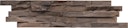 Vorschaubild INDO rustikale Holzwandverkleidung Beachwood BWH04CO Coffee