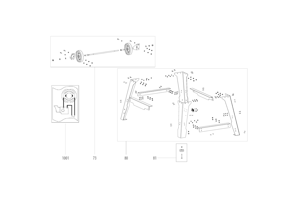 Explosionszeichnung Ersatzteile