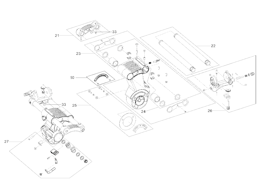 Explosionszeichnung Ersatzteile