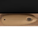 Vorschaubild doppler Pendelschirm ALU WOOD 400 x 300 LED, Aluminium Esche-Optik / 100 % Polyester 180 g/m²