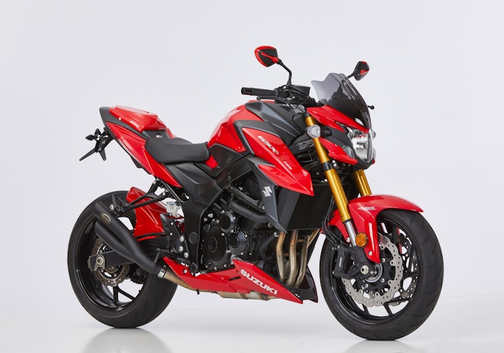 ERMAX Naked-Bike-Scheibe Acrylic durchsichtig Schwarz getönt für SUZUKI GSX-S 750