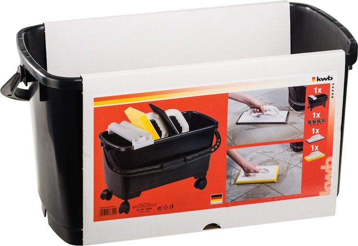 kwb Fliesen Waschset 24l 3-tlg 178324