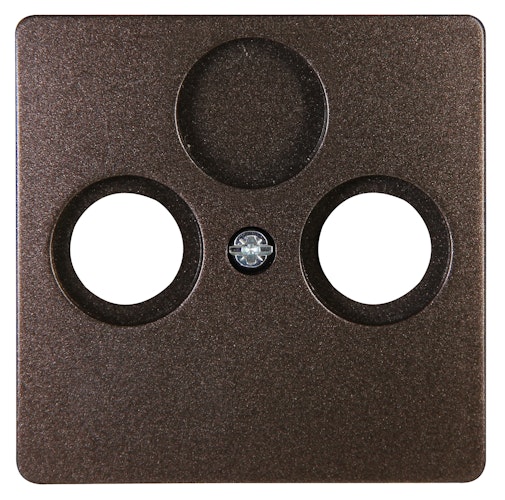 Kopp Antennenabdeckung TV/RF PARIS palisander-braun