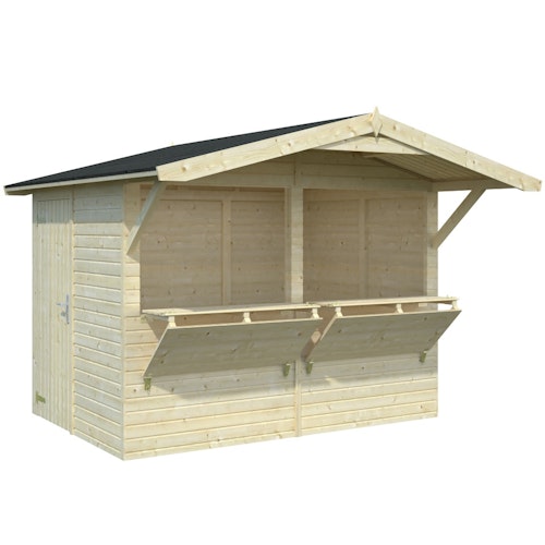 Palmako Marktstand Stella 5,0 m² - 16 mm