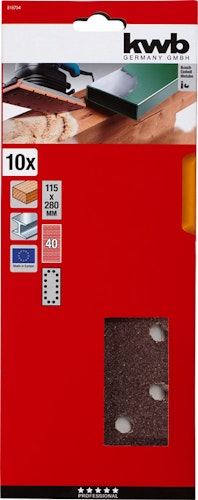 kwb 10Streifen Korund gl 115 K  40 818704