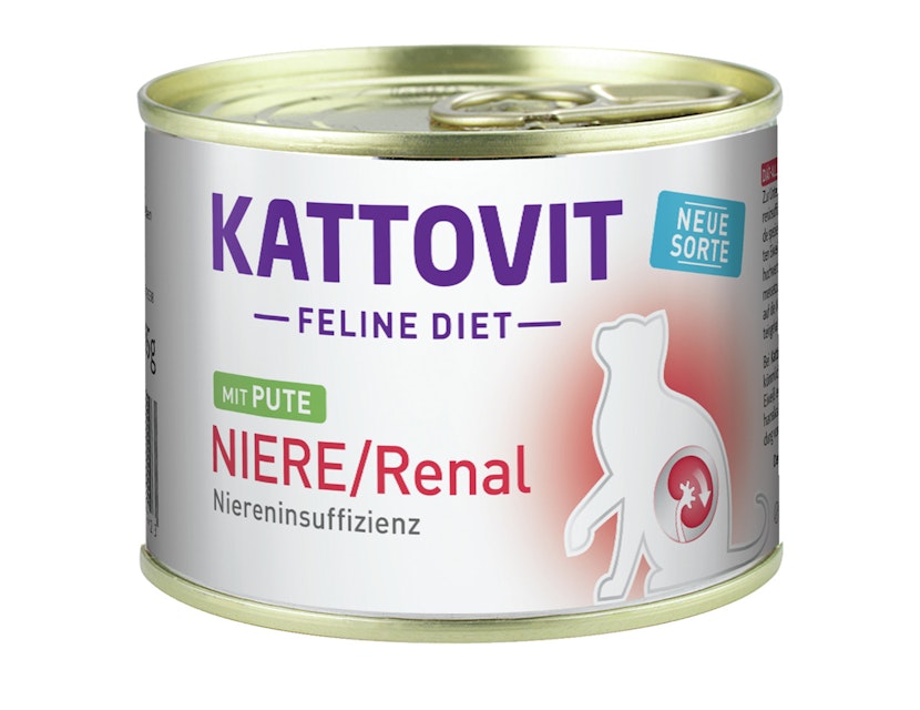 KATTOVIT Feline Diet Niere/Renal 185g Dose Katzennassfutter DiätnahrungVorschaubild