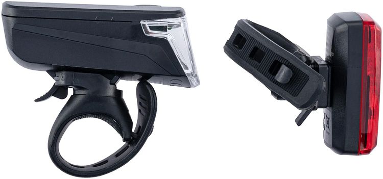 CONTEC Leuchten-Set LS-247 Slim schwarz