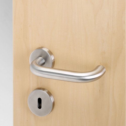 Griffwerk Türgriff ALESSIA K3 Klippgarnitur- Edelstahl matt