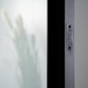 Vorschaubild Flexo Loft-Drehtür schwarz mit Alu-Blockzarge stumpfeinschlagend