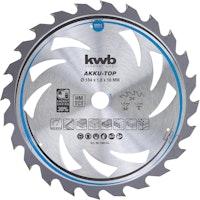 kwb Akku Top Sägebl HM Mit-Dü 184x16 Z24 586154