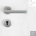 Vorschaubild Griffwerk Wechselgarnitur LUCIA K3 - Edelstahl matt - Klipptechnik