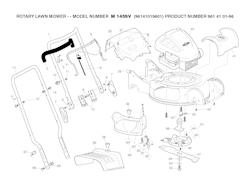 Husqvarna Rasenmäher gelegentliche Nutzung 96141019601 M 145SV