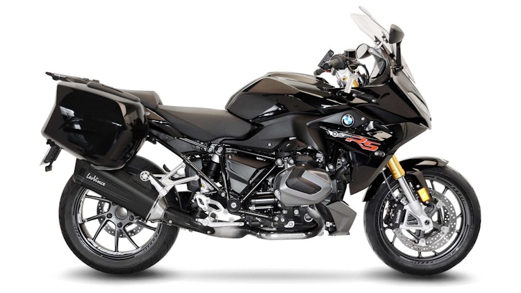 LeoVince SLIP-ON Edelstahl SBK LV-12 Schwarz für BMW R 1250 R/RS