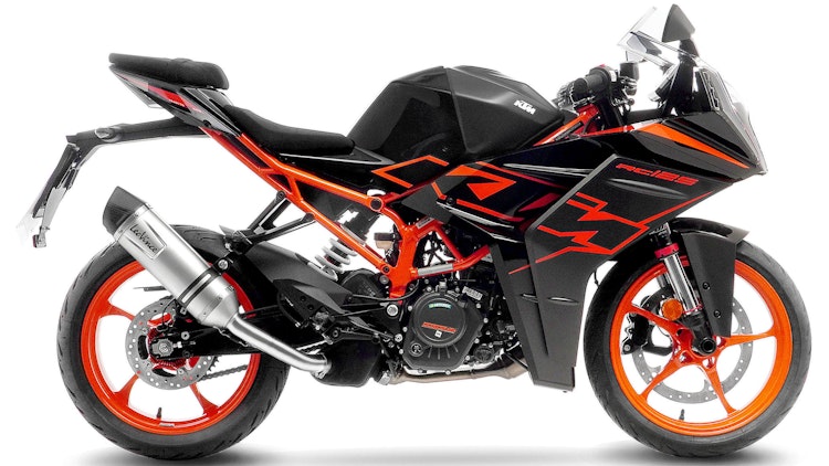 LeoVince SLIP-ON Edelstahl SBK LV ONE EVO für KTM RC 125/390