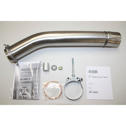 IXIL Hexoval Evolution Edelstahl gebuerstet Yamaha YZF 1000 R-1