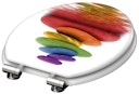 Vorschaubild MDF WC-Sitz COLORFUL STONES mit Absenkautomatik