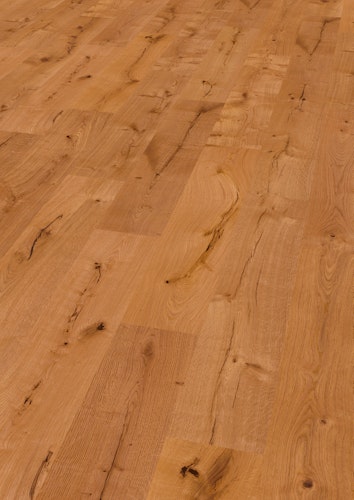 Handmuster KWG Samoa Jubiläumseiche pure Designboden HotCoating Designboden 123,5x20 cm